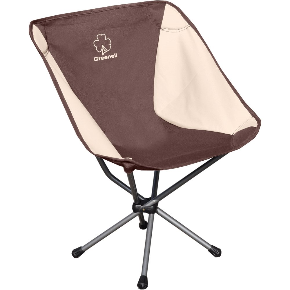 Стул складной коричневый