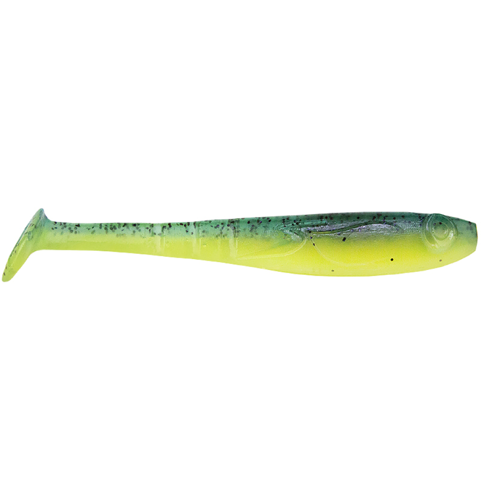 Виброхвост Siddy 4", 7шт, 04 Blue-Yellow